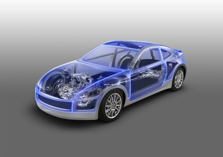  Subaru Boxer Sports Car Architecture 2011 года  (фото 8 из 11)